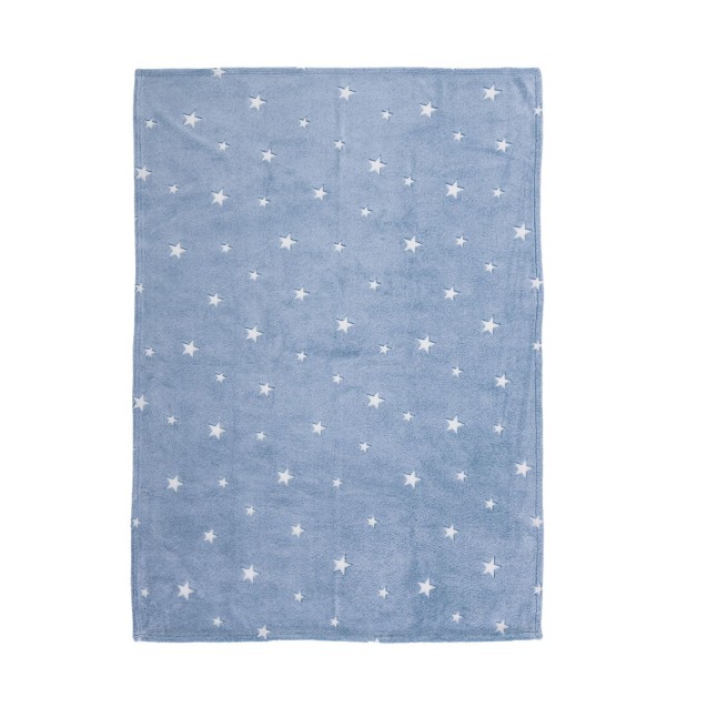 Κουβέρτα Fleece Φωσφοριζέ Κούνιας Nef-Nef Interstellar Denim 110x150 Κουβέρτα Fleece Φωσφοριζέ Κούνιας Nef-Nef Interstellar Denim 110x150