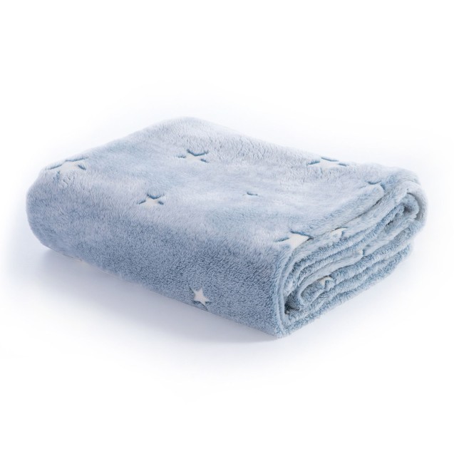 Κουβέρτα Fleece Φωσφοριζέ Κούνιας Nef-Nef Interstellar Denim 110x150 Κουβέρτα Fleece Φωσφοριζέ Κούνιας Nef-Nef Interstellar Denim 110x150