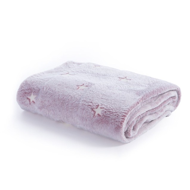 Κουβέρτα Fleece Φωσφοριζέ Κούνιας Nef-Nef Interstellar Rose 110x150 Κουβέρτα Fleece Φωσφοριζέ Κούνιας Nef-Nef Interstellar Rose 110x150