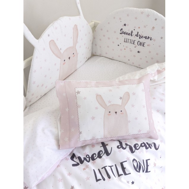 Κουβερλί Κούνιας Nima Lovely Bunny 100x140 Κουβερλί Κούνιας Nima Lovely Bunny 100x140