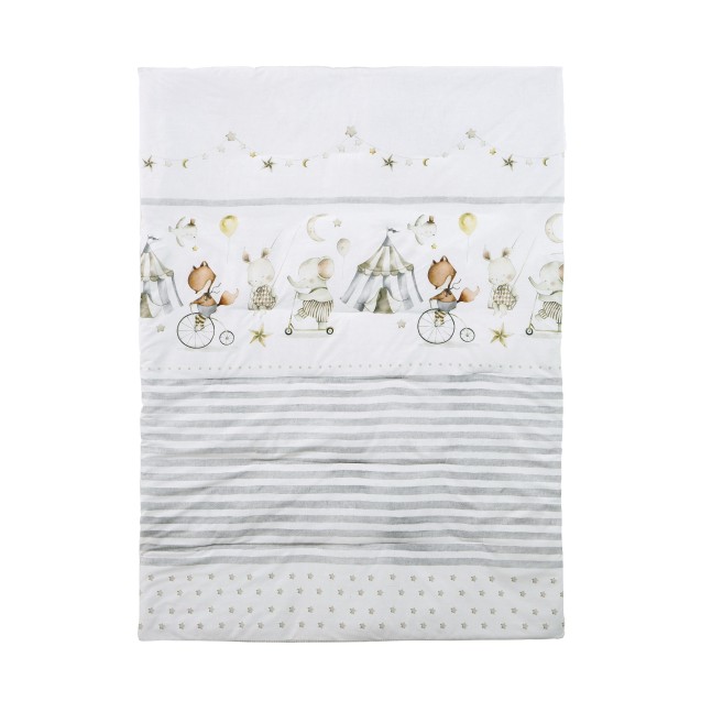 Κουβερλί Κούνιας Nima Baby Circus 100x140 Κουβερλί Κούνιας Nima Baby Circus 100x140