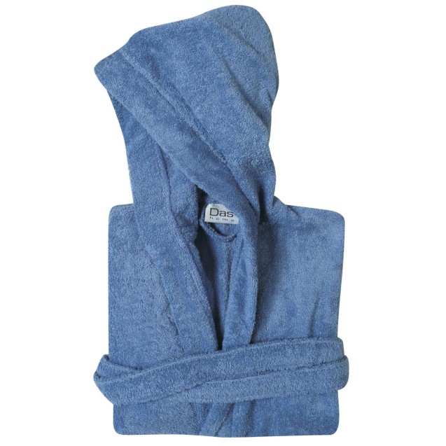 Παιδικό Μπουρνούζι Das Home 5909 Dusty Blue No 14 Παιδικό Μπουρνούζι Das Home 5909 Dusty Blue No 14