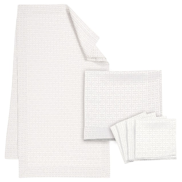Σετ Πετσέτες Φαγητού 4 Τεμαχίων Greenwich Polo Club 3006 White 40x40 Σετ Πετσέτες Φαγητού 4 Τεμαχίων Greenwich Polo Club 3006 White 40x40