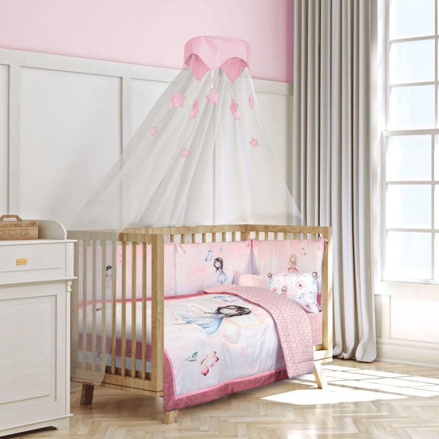 Πάπλωμα Κούνιας Greenwich Polo Club 8849 Pink-Dusty Rose 110x150 Πάπλωμα Κούνιας Greenwich Polo Club 8849 Pink-Dusty Rose 110x150