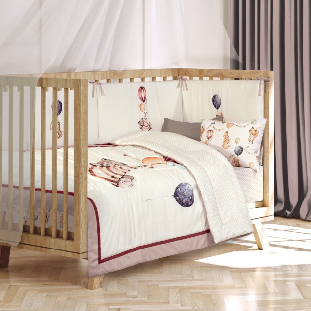 Πάπλωμα Κούνιας Greenwich Polo Club 8850 Beige-Bordeaux-Ochre 110x150 Πάπλωμα Κούνιας Greenwich Polo Club 8850 Beige-Bordeaux-Ochre 110x150