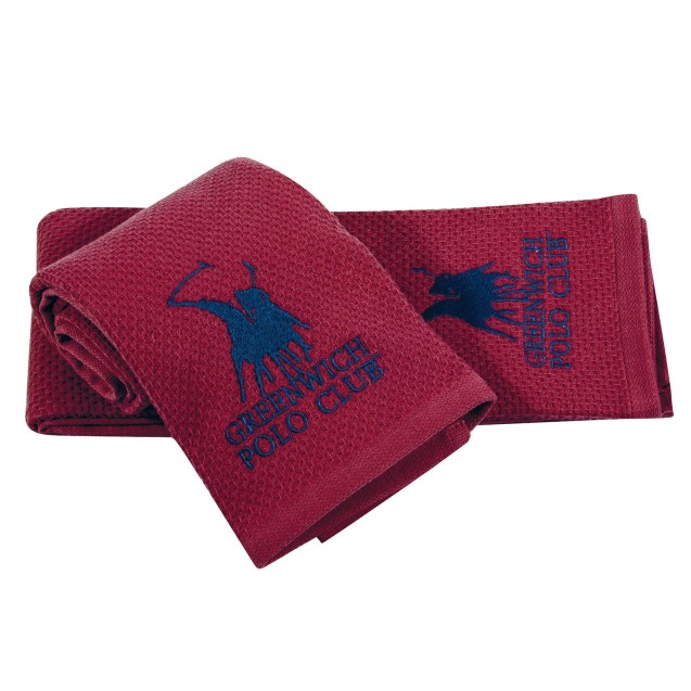 Σετ Ποτηρόπανα 2 Τεμαχίων Greenwich Polo Club 2802 Κοκκινο 40x60 Σετ Ποτηρόπανα 2 Τεμαχίων Greenwich Polo Club 2802 Κοκκινο 40x60