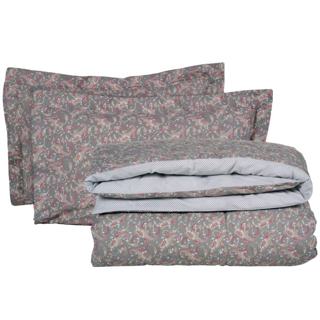 Σετ Παπλωματοθήκη Μονή 2 Τεμαχίων Das Home 5423 Khaki-Coral 160x240 Σετ Παπλωματοθήκη Μονή 2 Τεμαχίων Das Home 5423 Khaki-Coral 160x240