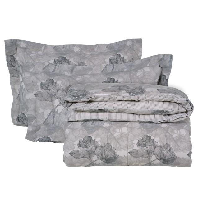 Σετ Σεντόνια Μονά με Λάστιχο 3 Τεμαχίων Das Home 5421 Grey 120x200+35 Σετ Σεντόνια Μονά με Λάστιχο 3 Τεμαχίων Das Home 5421 Grey 120x200+35