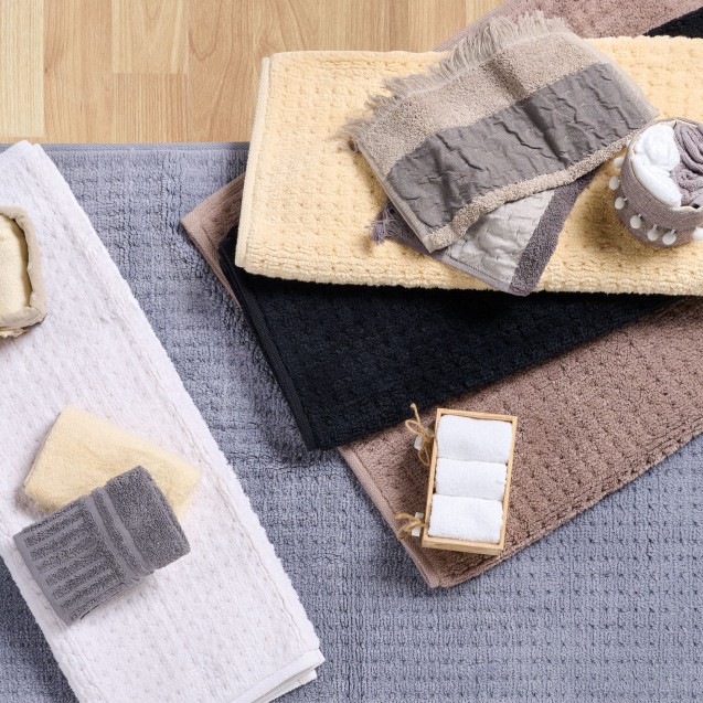 Ταπέτο Μπάνιου Das Home 0759 Cream 70x110 Ταπέτο Μπάνιου Das Home 0759 Cream 70x110