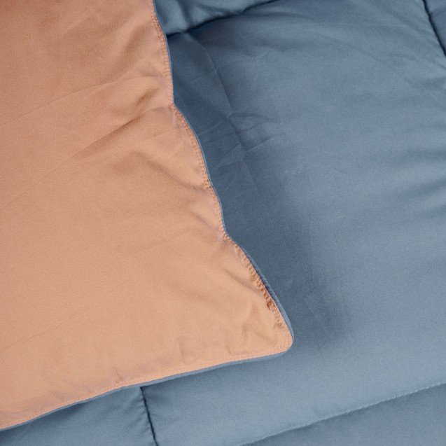 Πάπλωμα Υπέρδιπλο Das Home 9642 Blue-Terracotta 220x240 Πάπλωμα Υπέρδιπλο Das Home 9642 Blue-Terracotta 220x240