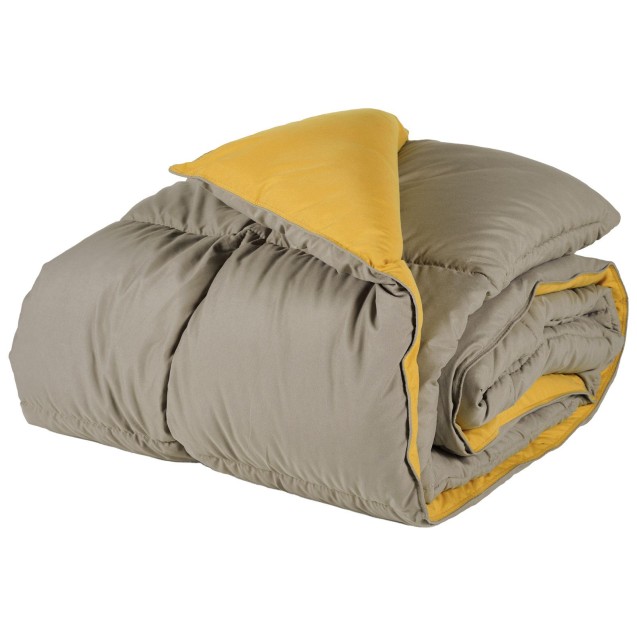 Πάπλωμα Υπέρδιπλο Das Home 9643 Dark Grey-Ochre 220x240 Πάπλωμα Υπέρδιπλο Das Home 9643 Dark Grey-Ochre 220x240