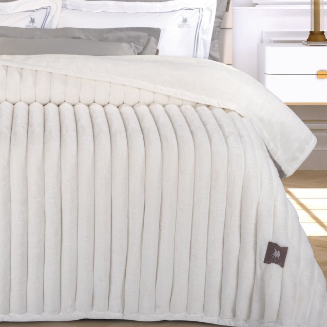 Κουβέρτα Γούνινη Υπέρδιπλη Greenwich Polo Club 3477 White 220x240 Κουβέρτα Γούνινη Υπέρδιπλη Greenwich Polo Club 3477 White 220x240