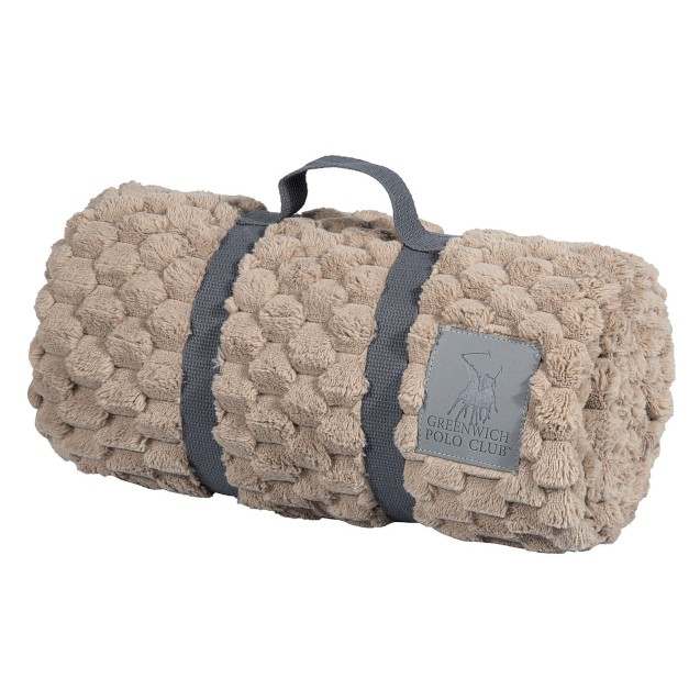 Κουβέρτα Fleece Καναπέ Greenwich Polo Club 3475 Taupe 130x170 Κουβέρτα Fleece Καναπέ Greenwich Polo Club 3475 Taupe 130x170