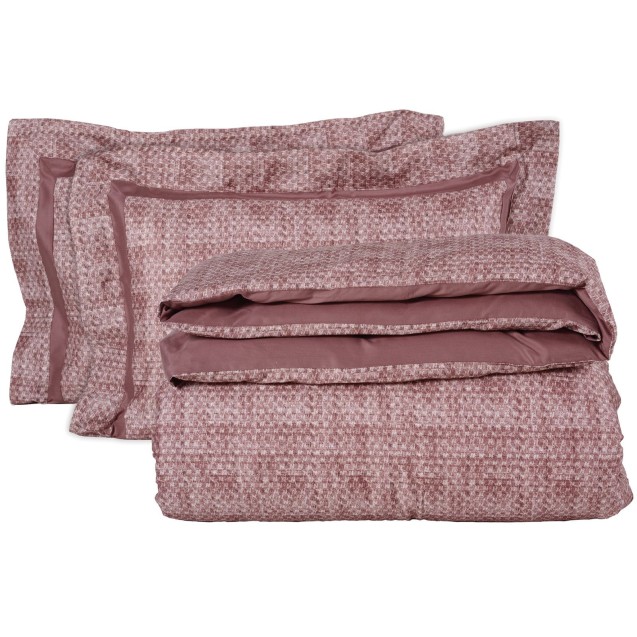 Σετ Σεντόνια Υπέρδιπλα 4 Τεμαχίων Das Home 1687 Dark Rose-Cream 240x270 Σετ Σεντόνια Υπέρδιπλα 4 Τεμαχίων Das Home 1687 Dark Rose-Cream 240x270