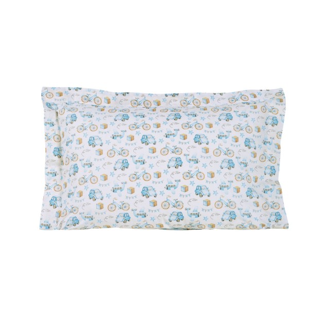 Σετ Σεντόνια Μονά Das Home 4918 White-Blue-Ochre 170x240 Σετ Σεντόνια Μονά Das Home 4918 White-Blue-Ochre 170x240
