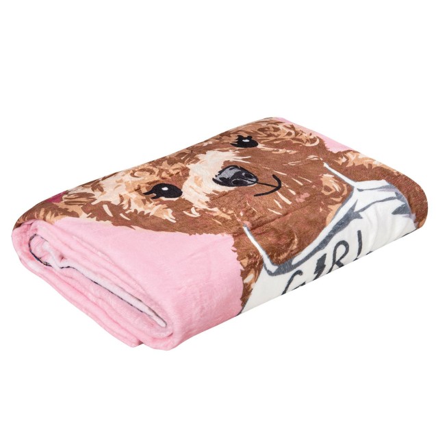 Παιδική Κουβέρτα Fleece Μονή Greenwich Polo Club 8839 Pink-Grey-Beige 160x220 Παιδική Κουβέρτα Fleece Μονή Greenwich Polo Club 8839 Pink-Grey-Beige 160x220