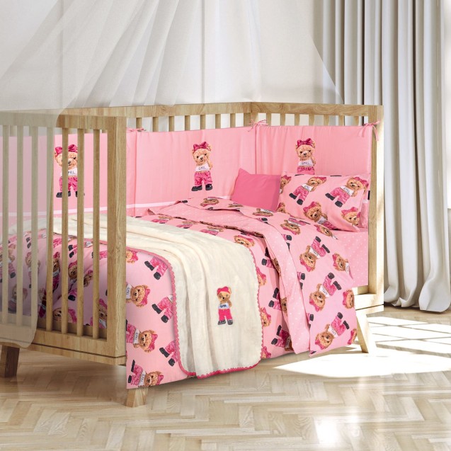 Κουβέρτα Βελουτέ Αγκαλιάς Greenwich Polo 8839 Ivory-Pink 80x110 Κουβέρτα Βελουτέ Αγκαλιάς Greenwich Polo 8839 Ivory-Pink 80x110
