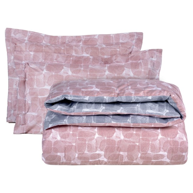 Σετ Σεντόνια King Size 4 Τεμαχίων Das Home 9646 Nude-Grey 260x280 Σετ Σεντόνια King Size 4 Τεμαχίων Das Home 9646 Nude-Grey 260x280