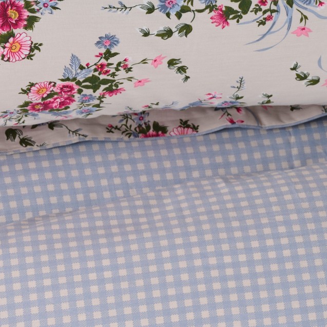 Σετ Σεντόνια Υπέρδιπλα 4 Τεμαχίων Das Home 9647 Beige-Blue-Pink 240x260 Σετ Σεντόνια Υπέρδιπλα 4 Τεμαχίων Das Home 9647 Beige-Blue-Pink 240x260