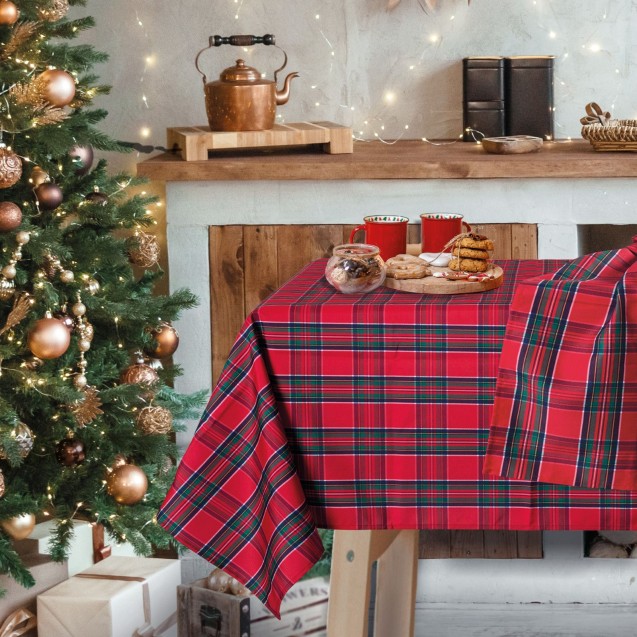 Runner Χριστουγεννιάτικο Das Home Christmas 0769 Red-Green 45x140 Runner Χριστουγεννιάτικο Das Home Christmas 0769 Red-Green 45x140