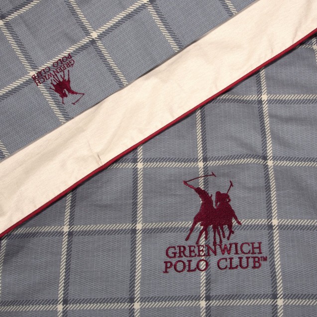 Σετ Σεντόνια Υπέρδιπλα 4 Τεμαχίων Greenwich Polo Club 2193 Γκρι-Μπεζ 240x260 Σετ Σεντόνια Υπέρδιπλα 4 Τεμαχίων Greenwich Polo Club 2193 Γκρι-Μπεζ 240x260