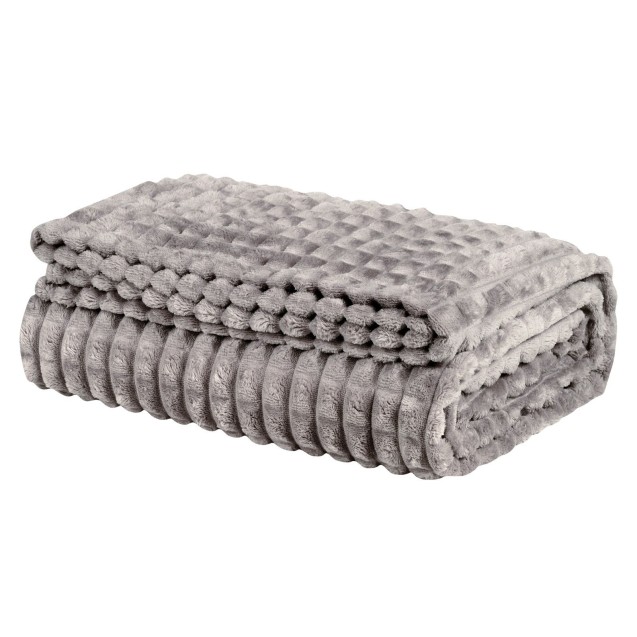 Κουβέρτα Fleece Υπέρδιπλη Das Home 1359 Grey 220x240 Κουβέρτα Fleece Υπέρδιπλη Das Home 1359 Grey 220x240