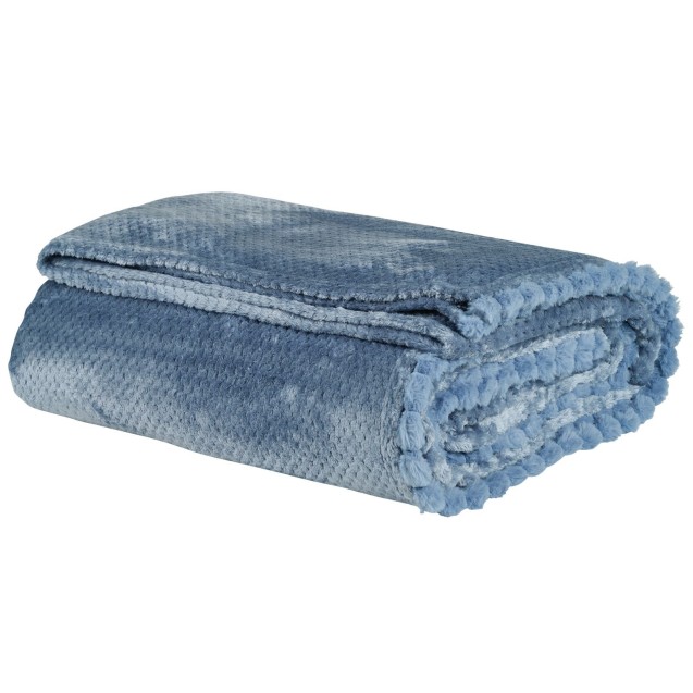 Κουβέρτα Fleece Υπέρδιπλη Das Home 1186 Dusty Blue 220x240 Κουβέρτα Fleece Υπέρδιπλη Das Home 1186 Dusty Blue 220x240