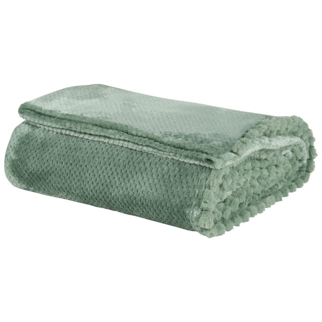 Κουβέρτα Fleece Μονή Das Home 1184 Dark Mint 160x220 Κουβέρτα Fleece Μονή Das Home 1184 Dark Mint 160x220