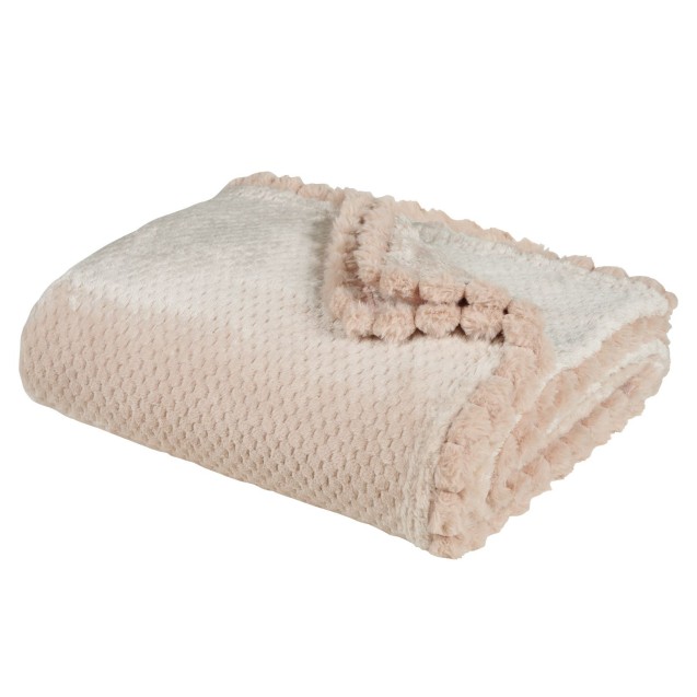Κουβέρτα Fleece Καναπέ Das Home 1185 Pink 130x170 Κουβέρτα Fleece Καναπέ Das Home 1185 Pink 130x170
