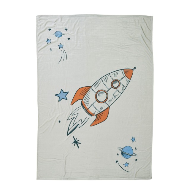 Κουβέρτα Fleece Μονή Das Home  4912 Blue-Grey-Orange 160x220 Κουβέρτα Fleece Μονή Das Home  4912 Blue-Grey-Orange 160x220