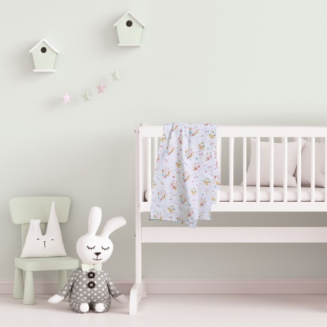 Σετ Σεντόνια Λίκνου 2 Τεμαχίων Das Home 4919 White-Pink-Mint 70x120 Σετ Σεντόνια Λίκνου 2 Τεμαχίων Das Home 4919 White-Pink-Mint 70x120