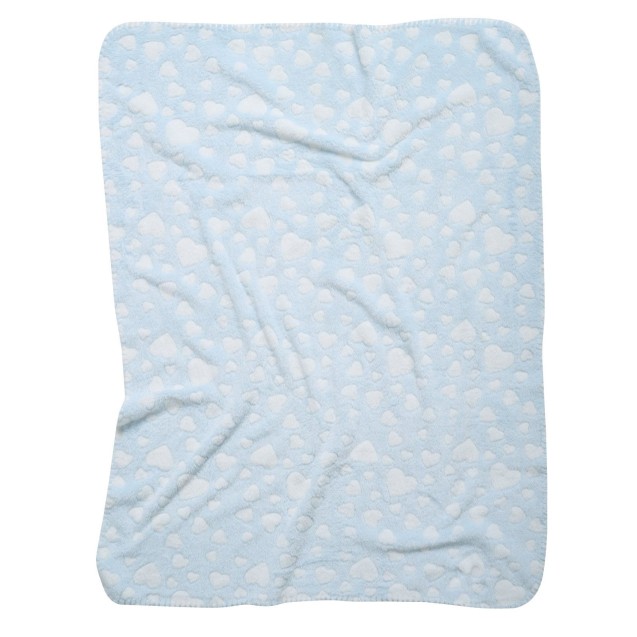 Κουβέρτα Fleece Αγκαλιάς Das Home 4908 Light Blue 75x100 Κουβέρτα Fleece Αγκαλιάς Das Home 4908 Light Blue 75x100