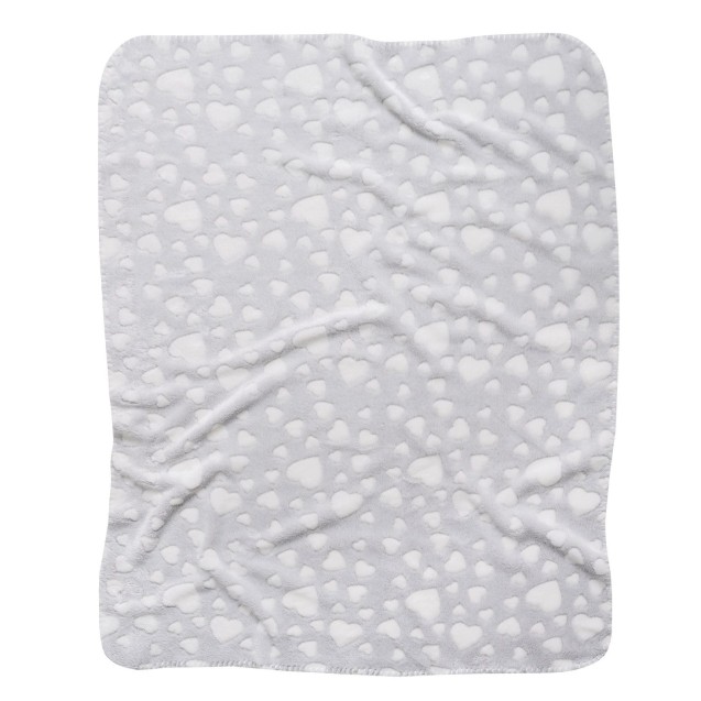 Κουβέρτα Fleece Αγκαλιάς Das Home 4909 Light Grey 75x100 Κουβέρτα Fleece Αγκαλιάς Das Home 4909 Light Grey 75x100