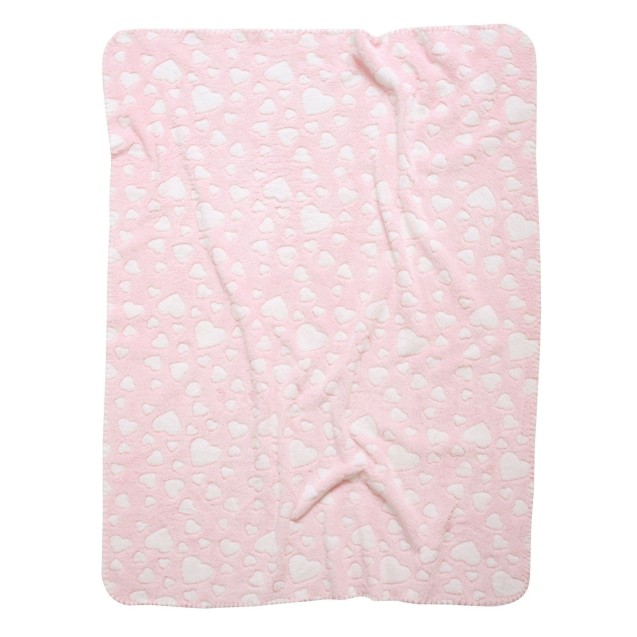 Κουβέρτα Fleece Αγκαλιάς Das Home 4907 Pink 75x100 Κουβέρτα Fleece Αγκαλιάς Das Home 4907 Pink 75x100