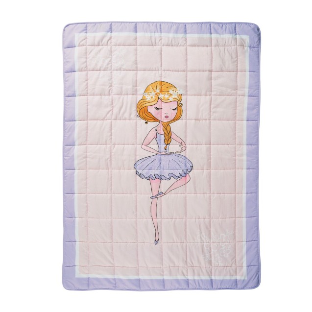 Παιδικό Πάπλωμα Μονό Das Home 4913 Pink-Lilac 160x220 Παιδικό Πάπλωμα Μονό Das Home 4913 Pink-Lilac 160x220