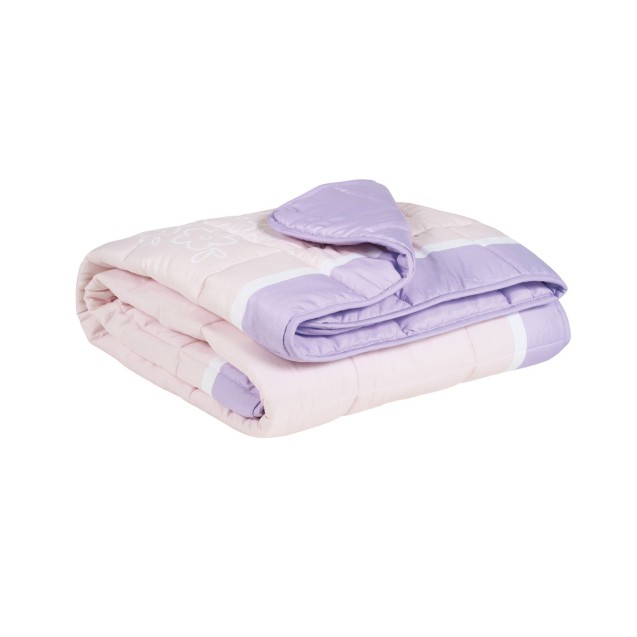 Παιδικό Πάπλωμα Μονό Das Home 4913 Pink-Lilac 160x220 Παιδικό Πάπλωμα Μονό Das Home 4913 Pink-Lilac 160x220