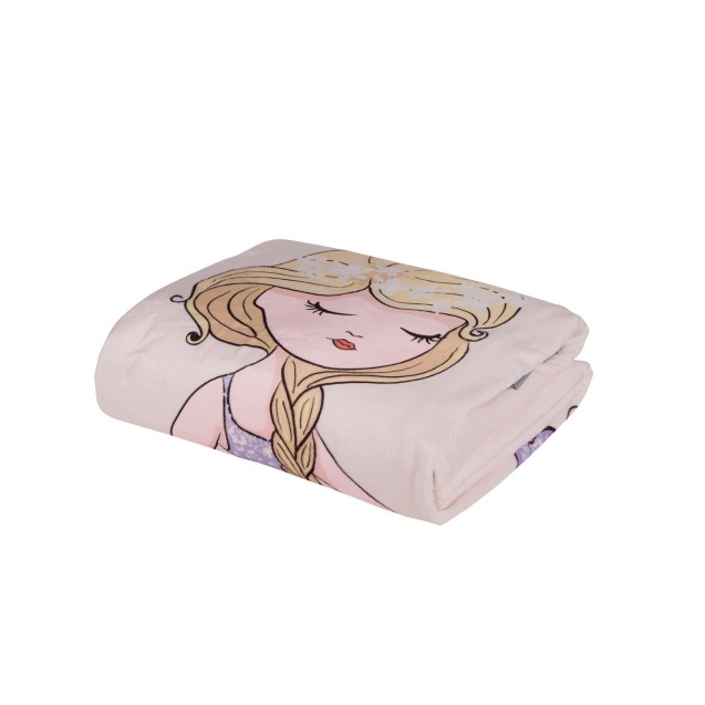 Κουβέρτα Fleece Μονή Das Home  4913 Pink-Lilac 160x220 Κουβέρτα Fleece Μονή Das Home  4913 Pink-Lilac 160x220