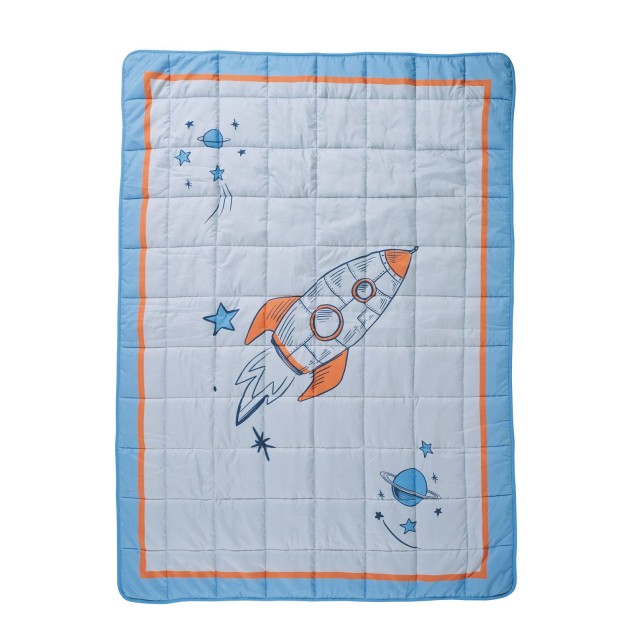 Παιδικό Πάπλωμα Μονό Das Home 4912 Blue-Grey-Orange 160x220 Παιδικό Πάπλωμα Μονό Das Home 4912 Blue-Grey-Orange 160x220