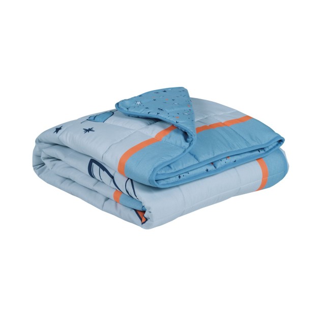 Παιδικό Πάπλωμα Μονό Das Home 4912 Blue-Grey-Orange 160x220 Παιδικό Πάπλωμα Μονό Das Home 4912 Blue-Grey-Orange 160x220