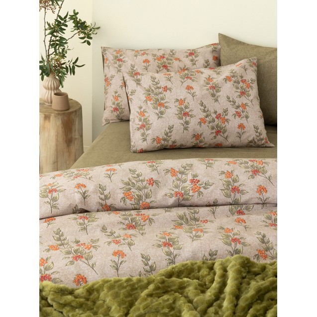 Σετ Σεντόνια Υπέρδιπλα 4 Τεμαχίων Palamaiki 240x260 FL6245 Σετ Σεντόνια Υπέρδιπλα 4 Τεμαχίων Palamaiki 240x260 FL6245