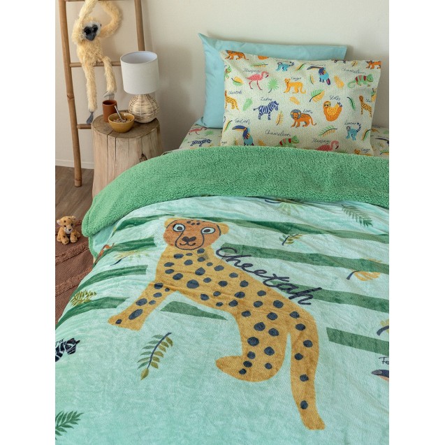 Παιδικό Κουβερτοπάπλωμα Μονό με Sherpa Palamaiki 160X220 Sw100 Παιδικό Κουβερτοπάπλωμα Μονό με Sherpa Palamaiki 160X220 Sw100