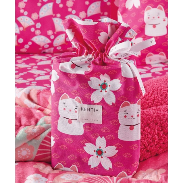 Σετ Παιδικά Σεντόνια Μονά 3 Τεμαχίων Kentia Maneki 160x270 Σετ Παιδικά Σεντόνια Μονά 3 Τεμαχίων Kentia Maneki 160x270