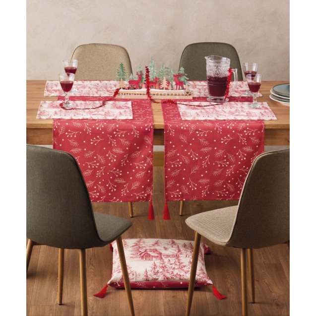 Σετ Σουπλά 4 Τεμαχίων Kentia Snow 2419 33x45 Σετ Σουπλά 4 Τεμαχίων Kentia Snow 2419 33x45