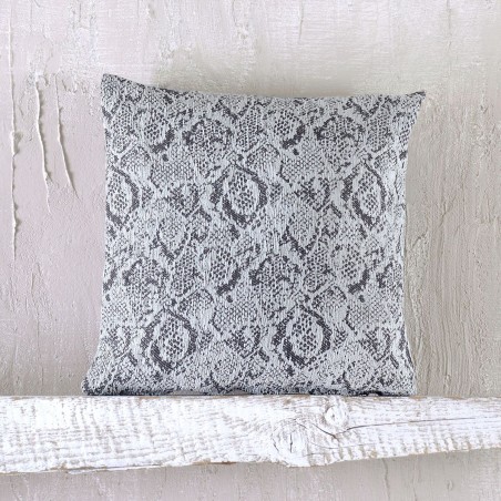 Μαξιλαροθήκη Διακόσμησης Rythmos Snake Μπεζ 40x40