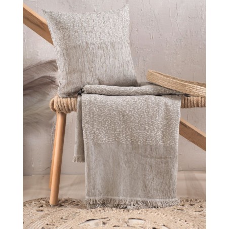 Μαξιλαροθήκη Διακόσμησης Rythmos Vivir Μπεζ 40x40