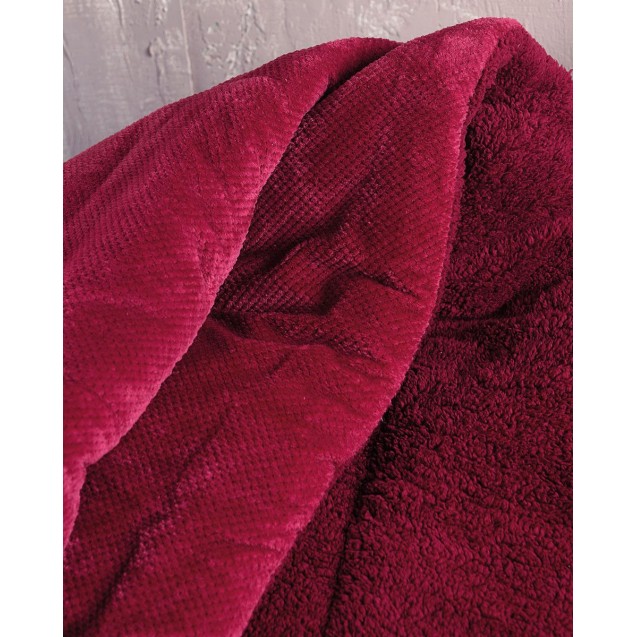 Κουβερτοπάπλωμα Μονό Rythmos Tilty Μπορντο Burgundy 160x220 Κουβερτοπάπλωμα Μονό Rythmos Tilty Μπορντο Burgundy 160x220