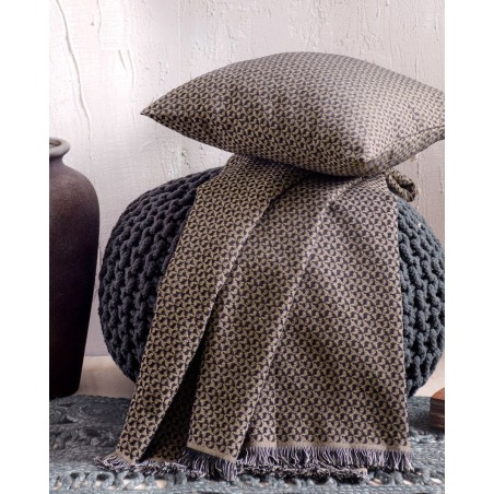 Μαξιλαροθήκη Διακόσμησης Rythmos Reeves Μπεζ 40x40