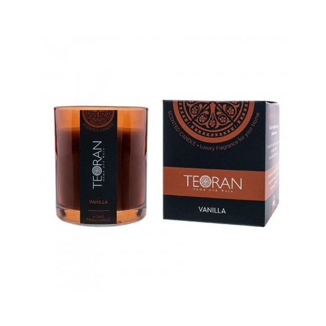 Αρωματικο κερί Teoran Vanilla στρόγγυλο 130γρ - Κυκλικό 130gr Αρωματικο κερί Teoran Vanilla στρόγγυλο 130γρ - Κυκλικό 130gr