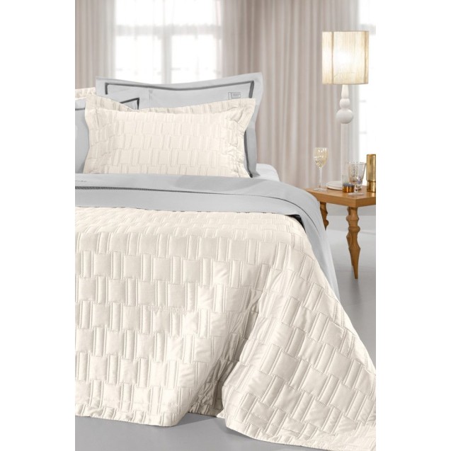 Σετ Κουβερλί King Size 3 Τεμαχίων Guy Laroche Brick Ivory 240x250 Σετ Κουβερλί King Size 3 Τεμαχίων Guy Laroche Brick Ivory 240x250