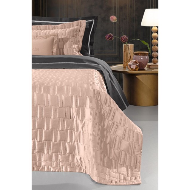 Σετ Κουβερλί King Size 3 Τεμαχίων Guy Laroche Brick Old Pink 240x250 Σετ Κουβερλί King Size 3 Τεμαχίων Guy Laroche Brick Old Pink 240x250